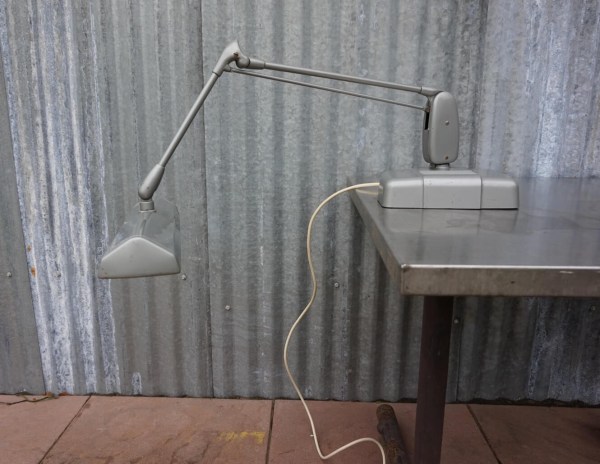 Dazor Floating Fixture desk lamp bureaulamp industriele vintage werklamp USA mid-century-11
